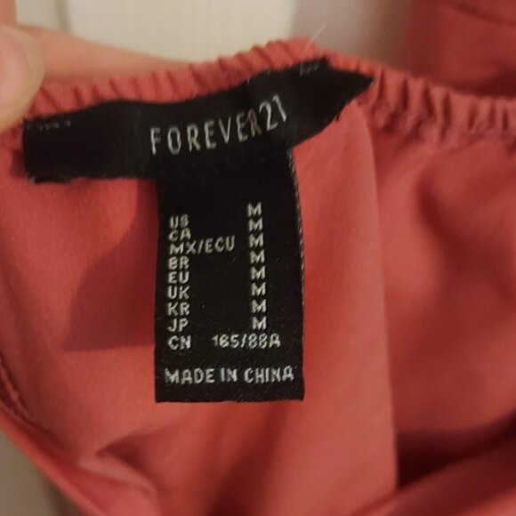 Forever 21 - Blush - Midi Dress - Tieback - M - Picture 5 of 5